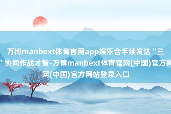 万博manbext体育官网app娱乐合手续发达“三反混编团队”协同作战才智-万博manbext体育官网(中国)官方网站登录入口